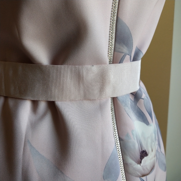 🍒NWT🍒 TED BAKER ICE PINK BODYCON DRESS - Picture 11 of 12